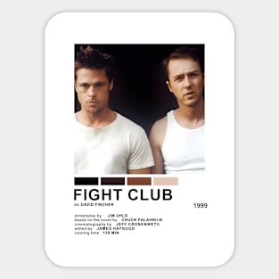 Fight Club Movie Sticker